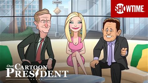 Cartoon Trump Watches Tv News Our Cartoon President Stephen Colbert