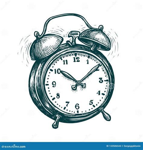 Alarm Clock Is Ringing Wake Up Call Reminder Deadline Concept