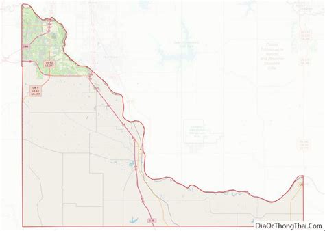 Map Of Mcclain County Oklahoma