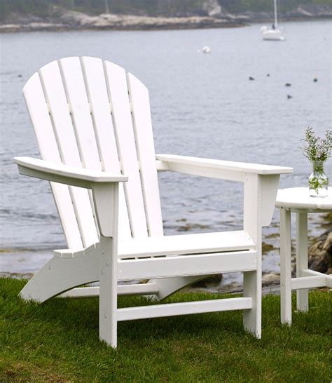 No painting or staining needed. All-Weather Waterfall Adirondack Chair