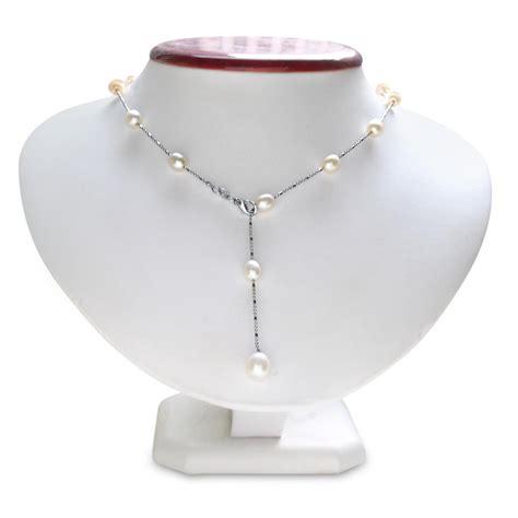 18 Inch Pearl Lariat Necklace Pep59601pe
