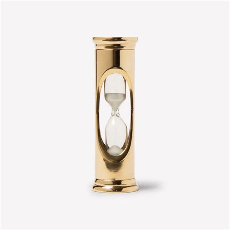 Authentic Models Brass Hourglass Bespoke Post