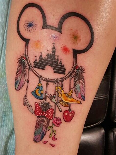 15 Disney Tattoos For Any And All Disney Lovers Pretty Designs