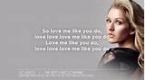 Elyrics g gwen stefani lyrics. Ellie Goulding - Love Me Like You Do LYRICS (Acoustic ...
