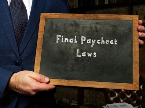Final Paycheck Laws And How They Apply To Me Ca Employment Lawyer