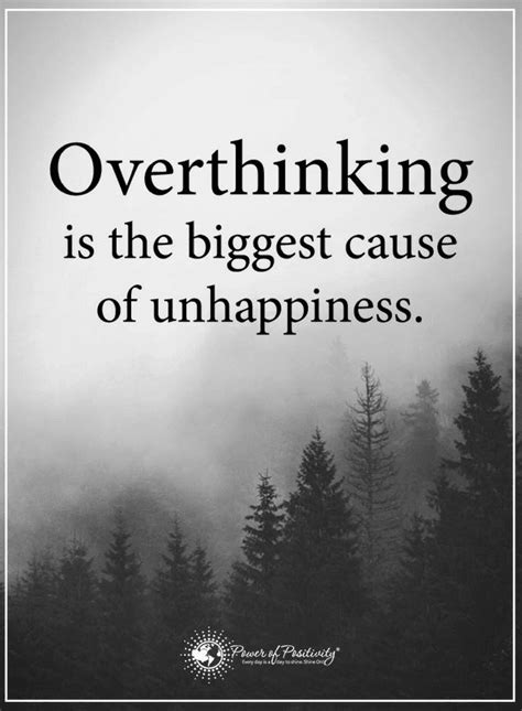 Thinking And Overthinking Are Divided By A Thin Line Both Can Have Big