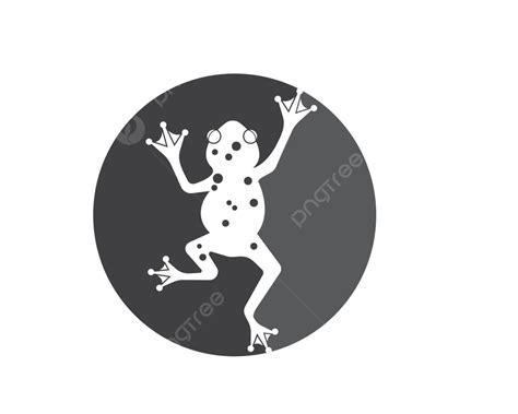 Frog Logo Template Vector Illustration Symbol Sign Frog Vector Symbol