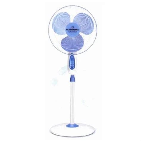 Blue Almonard Airstrom Range Pedestal Fan For Domestic Floor At Rs