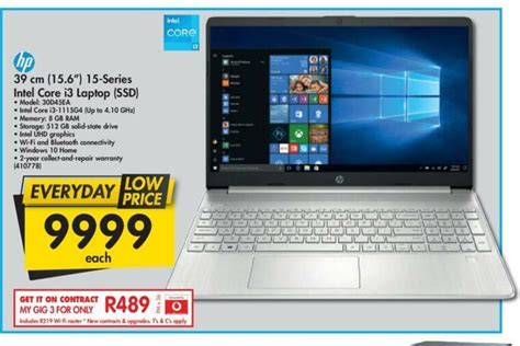 Hp 39cm 156 15 Series Intel Core I3 Laptop Ssd 410778 Offer