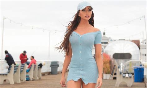 Holly Sonders Heats Things Up With Jaw Dropping Button Down Dress