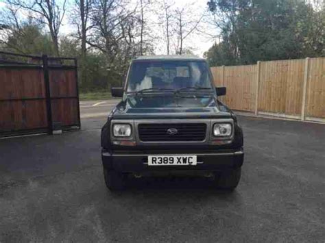 Daihatsu 1997 R Reg FOURTRAK 2 8TD INDEPENDENT TDL SE GREEN 7SEATER