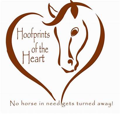 Horse Hoofprints Clipart Hoof Clip Heart Horseshoe