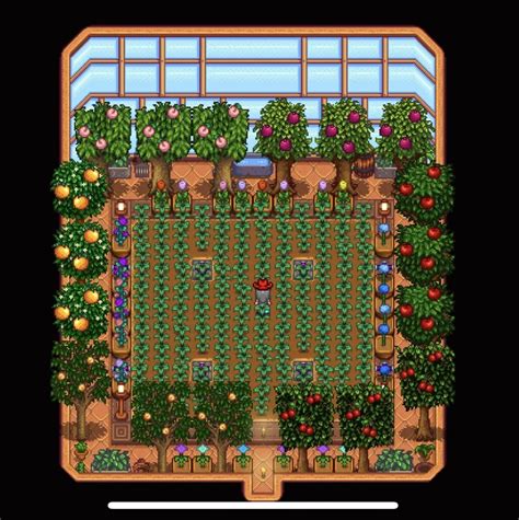 Ultimate Greenhouse Stardew Valley Greenhouse Trees To Plant Ancient Wine