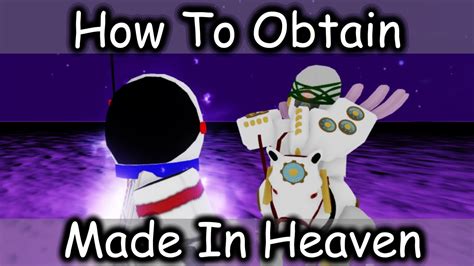 Made In Heaven Showcase And How To Obtain Your Bizarre Adventure