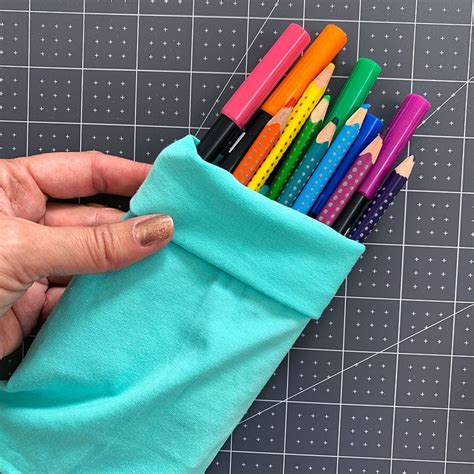 Quick And Easy No Sew Pencil Pouch 100 Directions