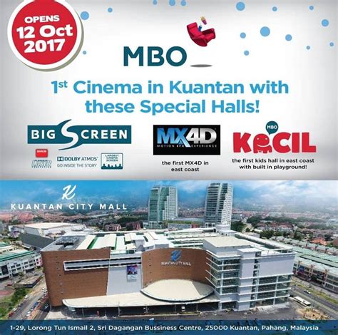 Kuantan city mall yakınlarındaki oteller: New MBO Cinemas in Kuantan | LoopMe Malaysia