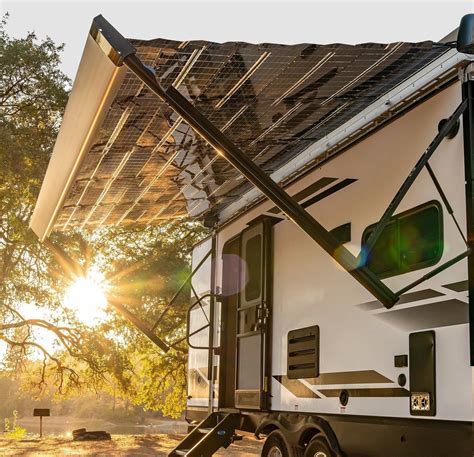 Xpanse Solar Panel Awning Boosts Rv Life With Massive 1000 Watt Output