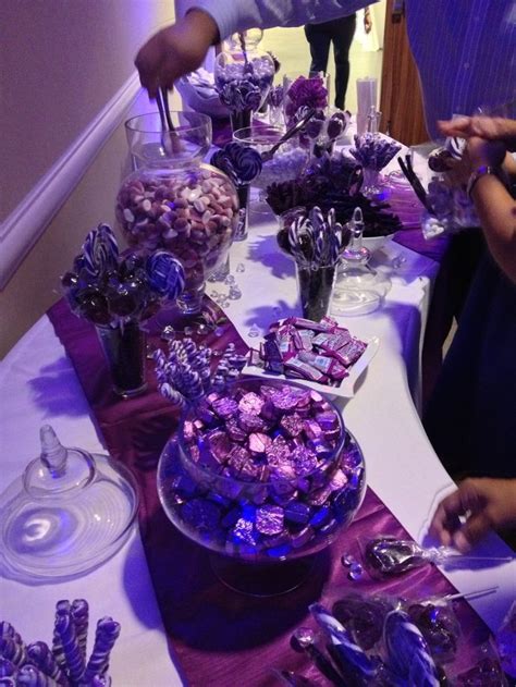 Image Result For Purple Candy Bar Purple Candy Buffet Wedding Candy