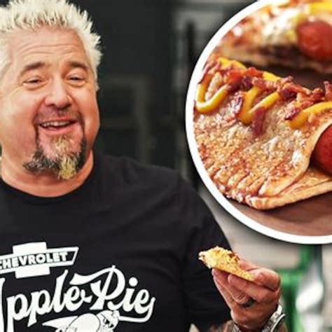 Guy Fieris Mlb Apple Pie Hot Dog Recipe And Interview