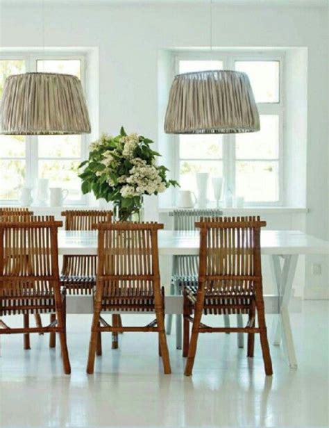 This side chair, g&a seating 808 is highly durable, yet lightweight. bamboo dining chairs + white palette