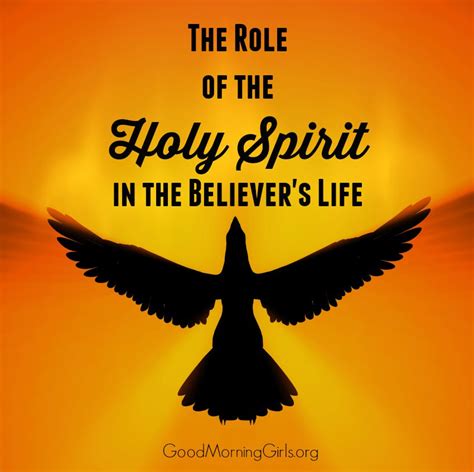 The Role Of The Holy Spirit In The Believers Life Acts 1 5 Women