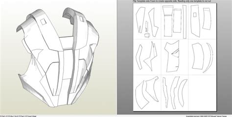 I tried replicating iron man mark 85 and mark. Foamcraft .pdo file template for Iron Man - Mark 4 & 6 ...