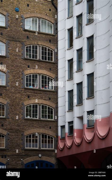 Art Deco Detail Converted Victorian Warehouses Balconies Windows