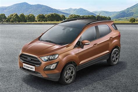 ford ecosport facelift price variants engine details equipment features and more autocar india