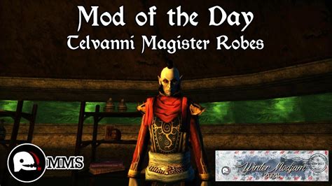 Morrowind Mod Of The Day Telvanni Magister Robes Showcase YouTube