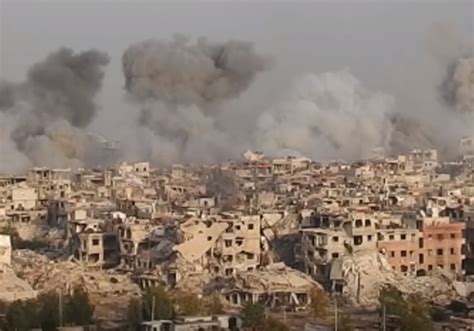 Syrian Forces Bombard Islamic State Held Areas In South Damascus Video Dailymotion
