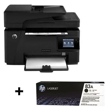 This is a very common printer to use officially because it is a really very reliable printer. HP LaserJet Pro MFP M127fw + Toner 83A Noir - HP - Pickture