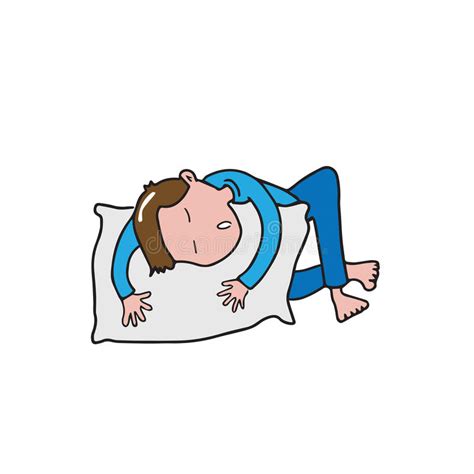 Este album de dibujos de personas durmiendo con 21 fotos e imágenes no tiene descripción. People Man Holding Pillow Sleeping Stock Vector ...