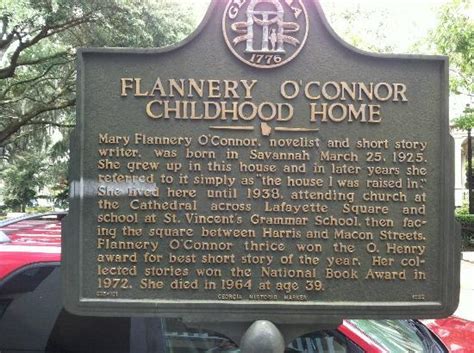Flannery Oconnor Childhood Home Picture Of Flannery Oconnor