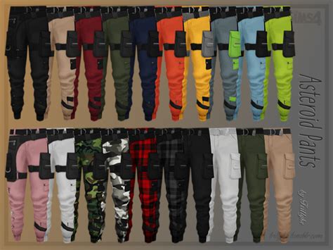 Sims 4 Cc Finds — Trillyke Asteroid Pants Techwear Inspired Cargo