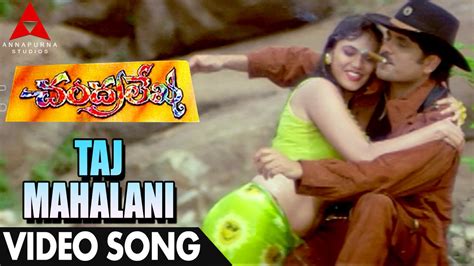 Taj Mahalani Video Song Chandralekha Movie Video Songs Nagarjuna