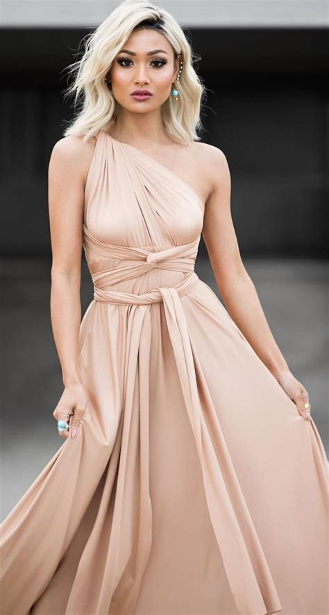 Beige Wrap Gown Nice For A Marriage Or Formal Event So Some Ways To