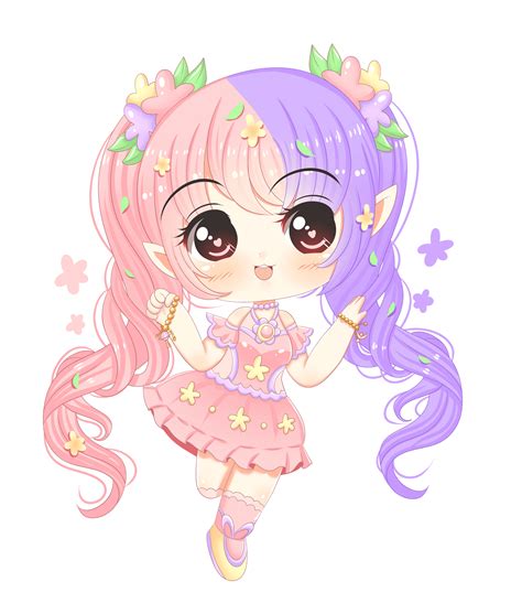 Draw Cute Kawaii Chibi Anime Characters By Astarotte Fiverr Lupon Gov