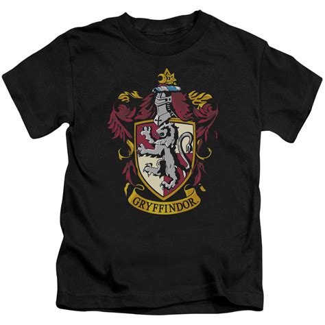 Harry Potter Gryffindor Crest Juvenile Short Sleeve Shirt 56
