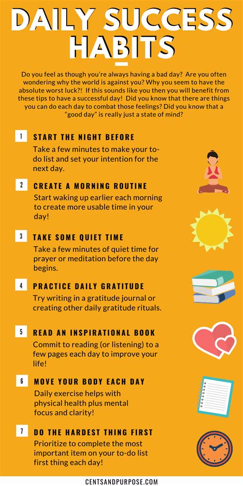 Creating These Daily Habits Will Make Sure You Have A Successful And