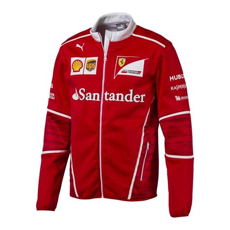 Mens Scuderia Ferrari F1 Softshell Team Jacket Fbutikeu Official