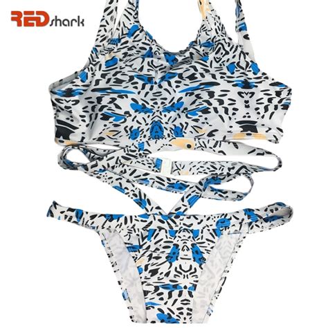 Redshark 2017 New Bikinis Women Halter Swimsuit Bikini Set Sexy