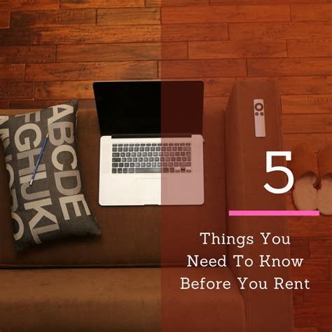 5 Things You Need To Know Before You Rent — Bump And Beyond
