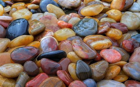 Shiny Pebbles Hd Wallpaper Background Image 1920x1200