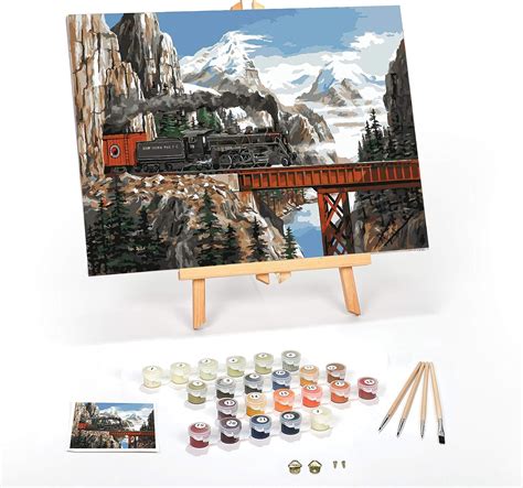 Paint By Numbers For Adults Beginner To Advanced Number Painting Kit