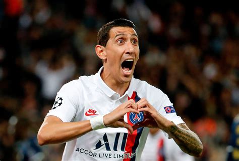 Video Di Maria Shares His Favorite Goals And Why He Celebrates By Making A Heart With His Hands