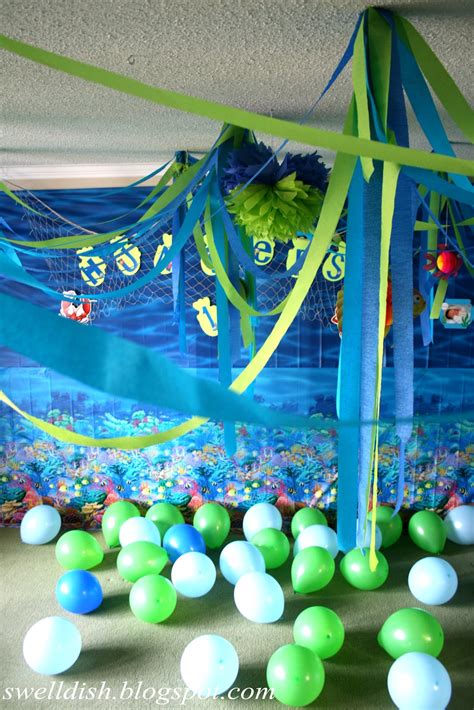 The Swell Dish Ocean Nauticalunder The Sea Party Room Decor
