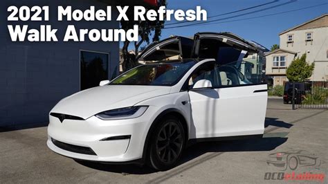 2021 Tesla Model X Refresh Walk Around Youtube