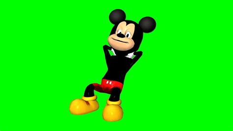Mickey Mouse Green Screen