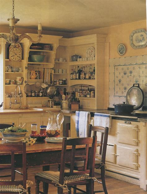 English Country Cottage Kitchen From Traditional Home Magazine 1996