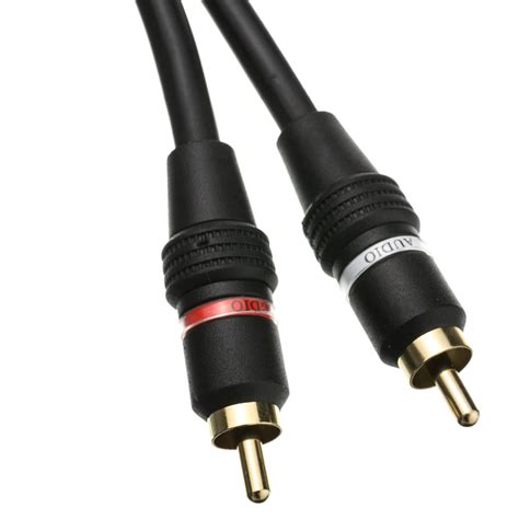 6ft High Quality Rca Stereo Cable 2 Rca Male